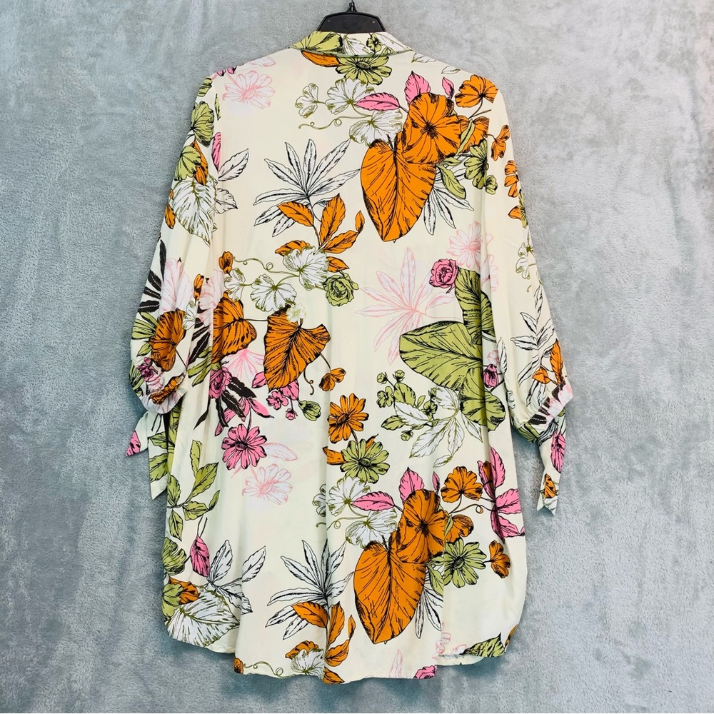 Cupshe Multicolor Floral Long Sleeve Dress - Picture 6 of 8